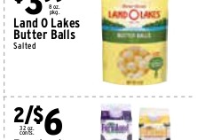 Land O Lakes Butter Balls, Salted