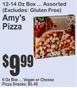 Amy's 披萨