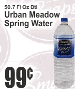 Urban Meadow 矿泉水