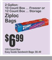Ziploc 密封袋