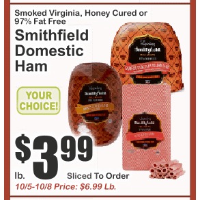 Smithfield家庭火腿