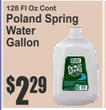 Poland Spring Water Gallon