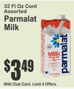 Parmalat Milk, Assorted