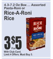 Pasta-Roni or Rice-A-Roni, Assorted
