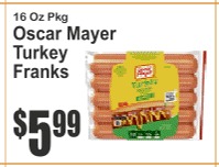 Oscar Mayer Turkey Franks