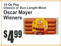 Oscar Mayer Wieners, Classic or Bun Length