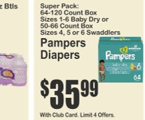 Pampers Diapers