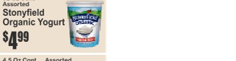 Stonyfield Organic Yogurt
