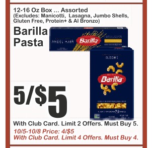 Barilla Pasta