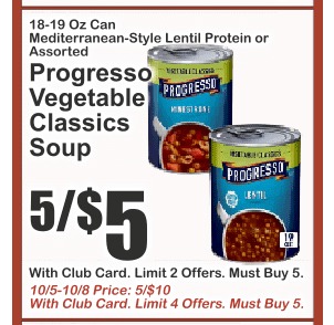 Progresso Vegetable Classics Soup