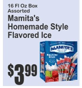 Mamita's Homemade Style Flavored Ice