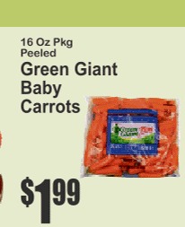 Green Giant Baby Carrots