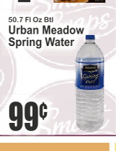Urban Meadow Spring Water