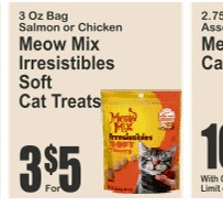 Meow Mix Irresistibles Soft Cat Treats