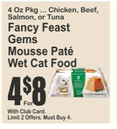 Fancy Feast Gems Mousse Pate Wet Cat Food