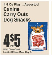 Canine Carry Outs Dog Snacks