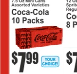 Coca-Cola 10 Packs