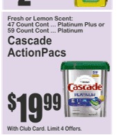 Cascade ActionPacs