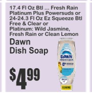 Dawn Dish Soap