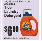 Tide Laundry Detergent