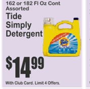 Tide Simply Detergent