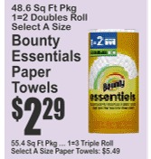 Bounty Essentials Paper Towels