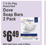 Dove Soap Bars 2 Pack