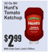 Hunt's Tomato Ketchup