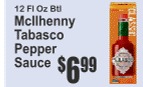McIlhenny Tabasco Pepper Sauce