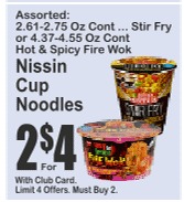 Nissin Cup Noodles