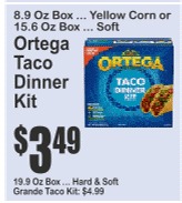 Ortega Taco Dinner Kit