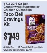Taco Bell Cravings Kit