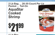 AquaStar Cooked Shrimp