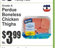 Perdue Boneless Chicken Thighs