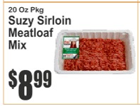 Suzy Sirloin Meatloaf Mix
