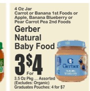 Gerber Natural Baby Food