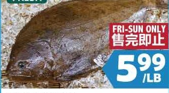 新鲜比目鱼