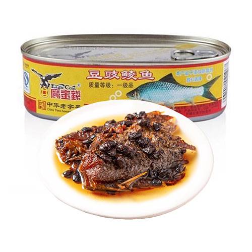 鹰金钱豆豉鲮鱼
