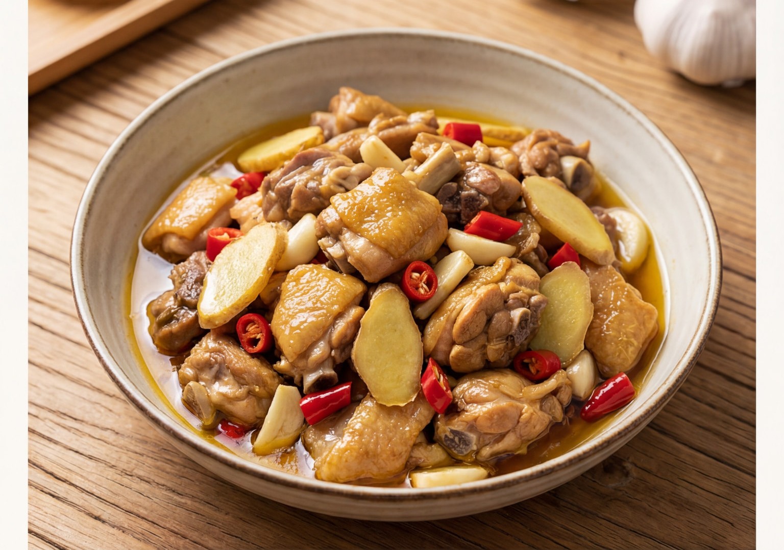 Ginger Stir-Fried Chicken