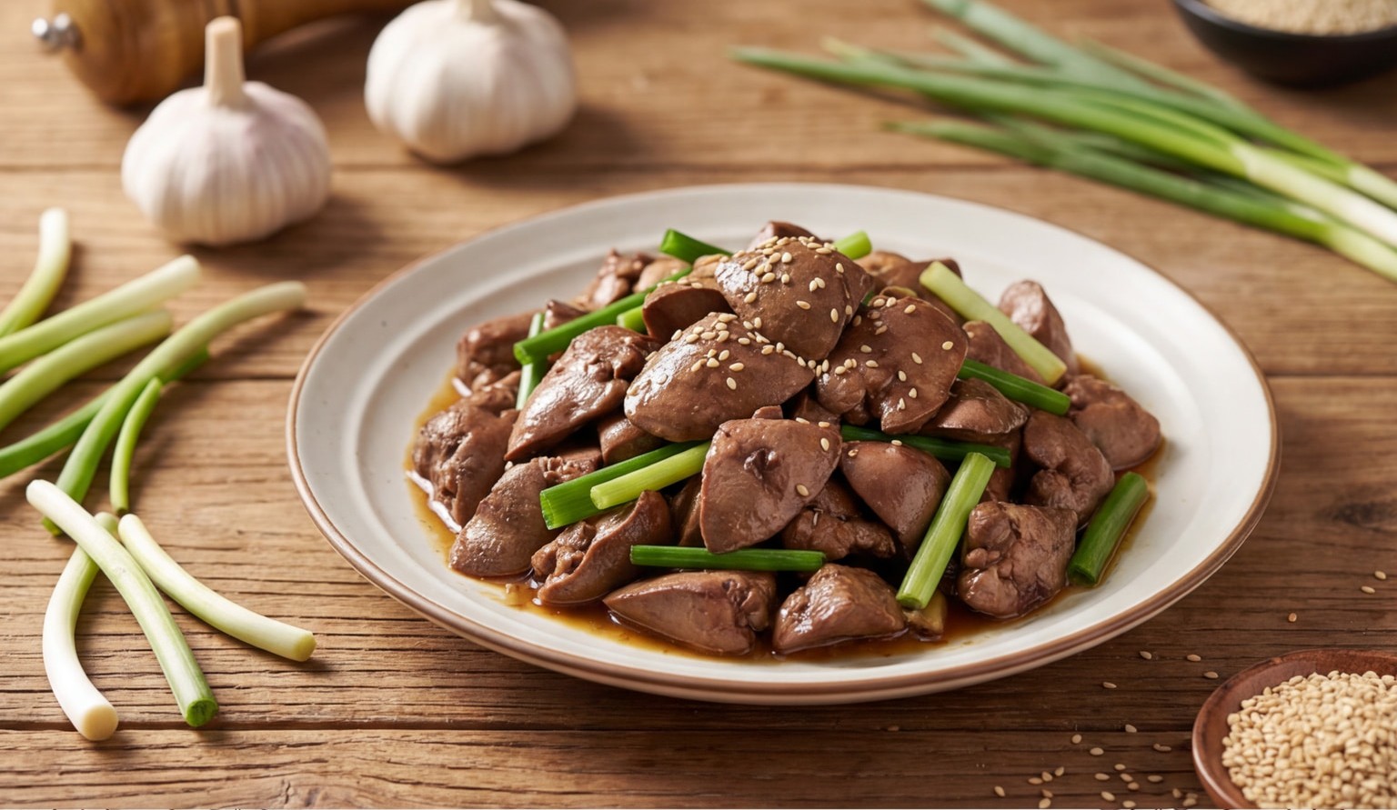 Sauteed Chicken Liver