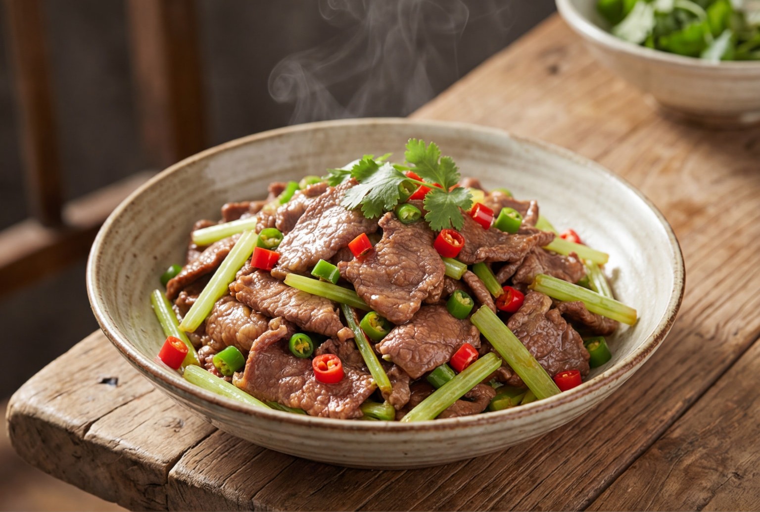 Sauteed Yellow Beef