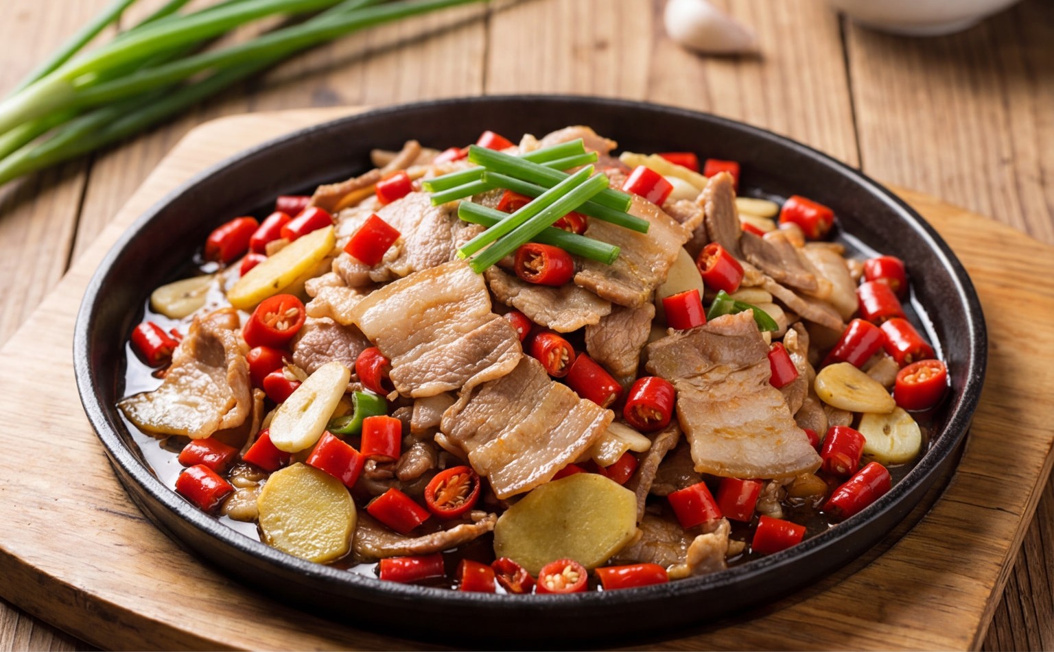 Bird's Eye Chili Pork Stir-Fry