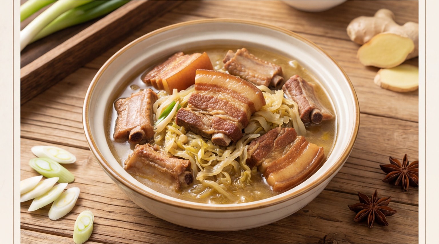 Braised Pork with Pickled Cabbage