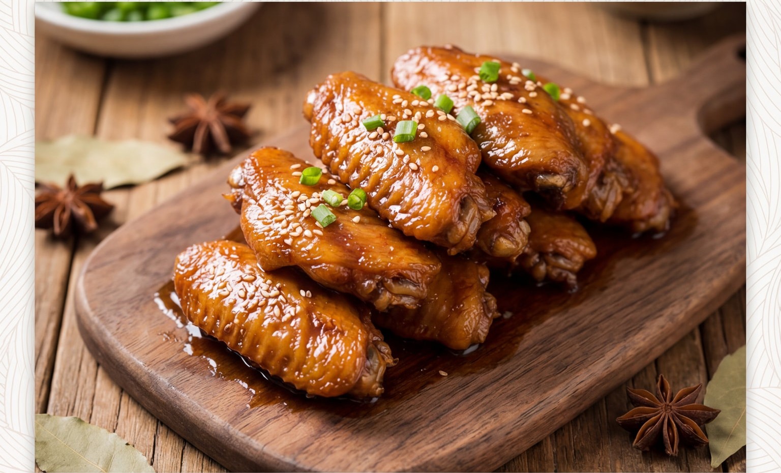 Red-Braised Chicken Wings