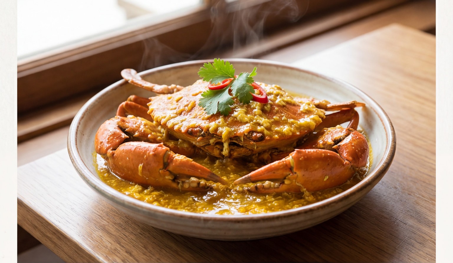 Curry Stir-Fried Crab