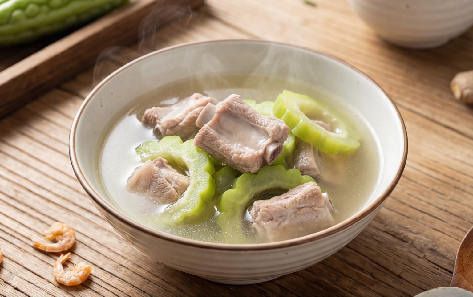 Pork Rib and Bitter Melon Soup