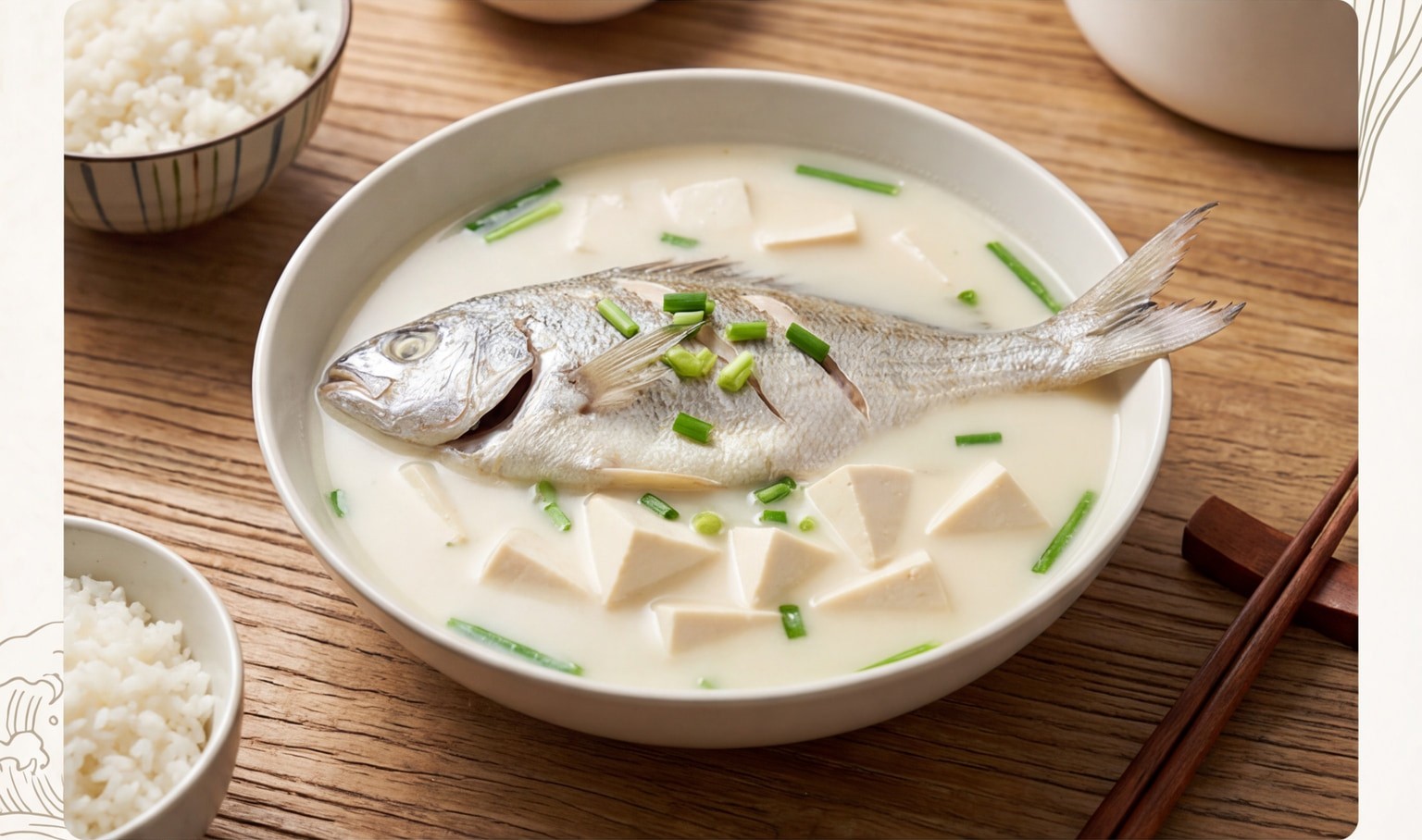 Yellow Catfish Tofu Soup