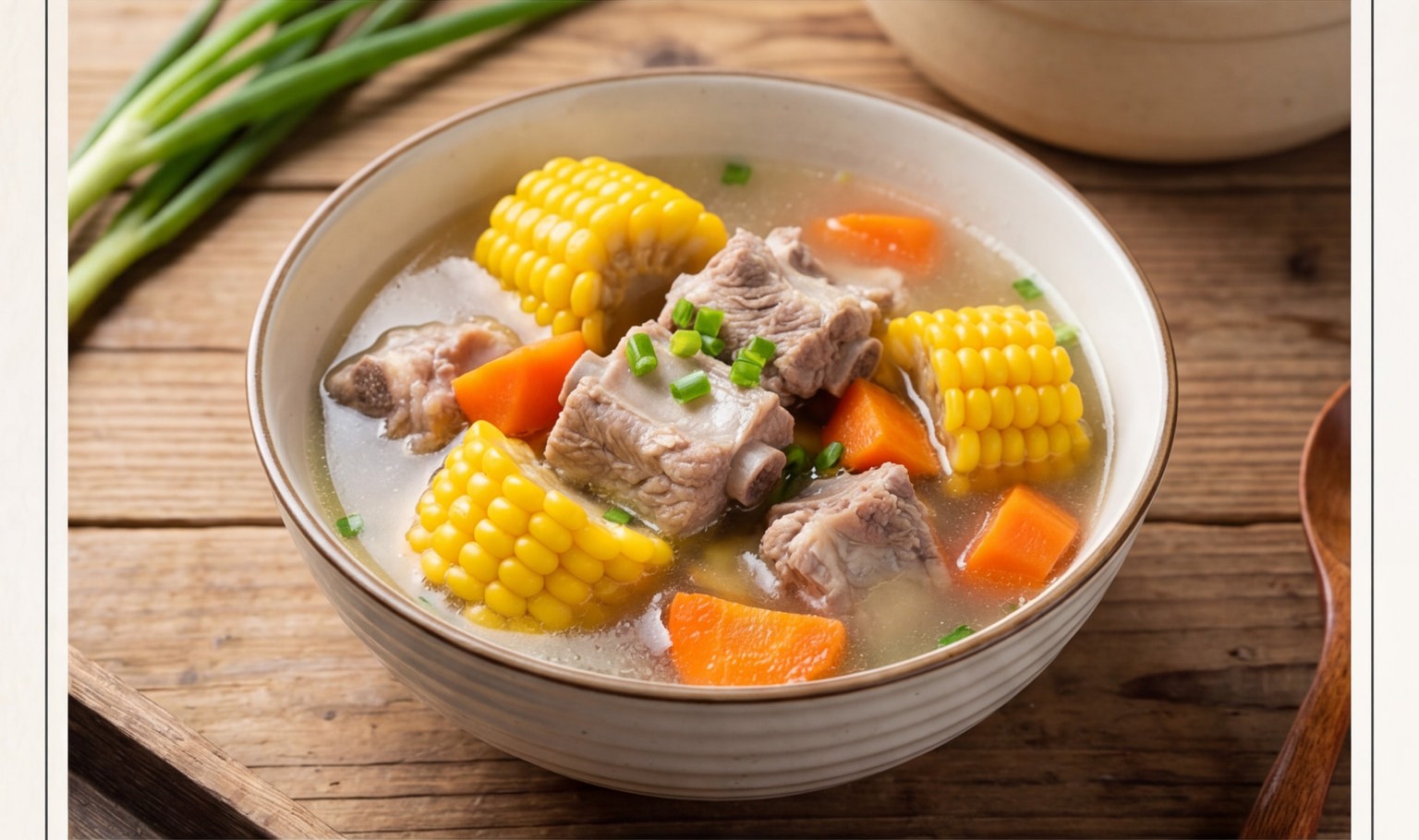 Corn and Pork Rib Soup
