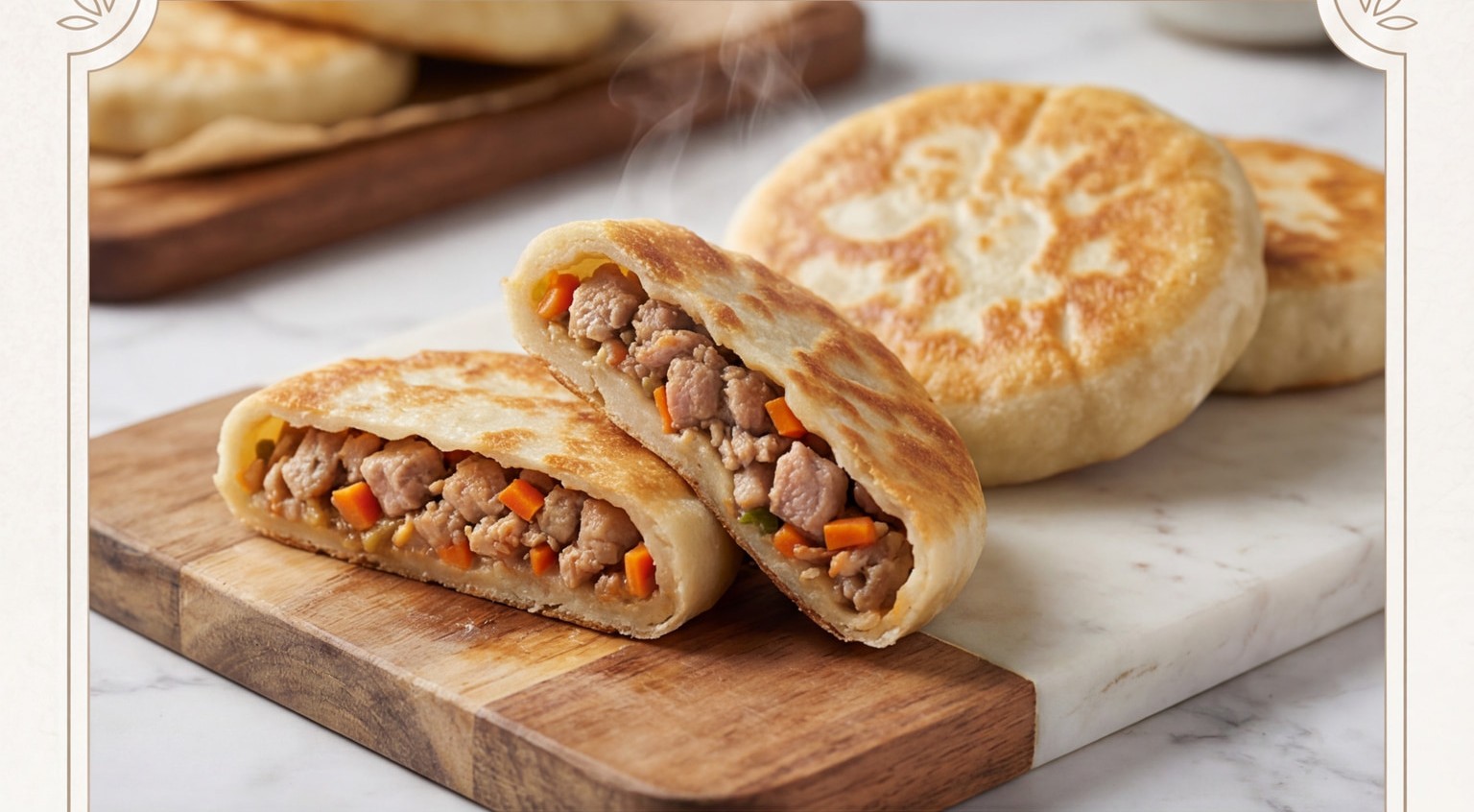 Chinese Stuffed Pancake