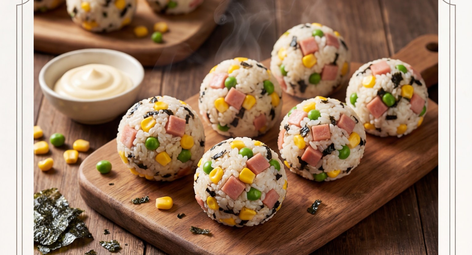 Ham Rice Ball